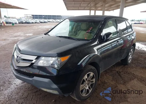 2008 Acura Mdx Technology Package из США, поврежденный, VIN 2HNYD28628H549826